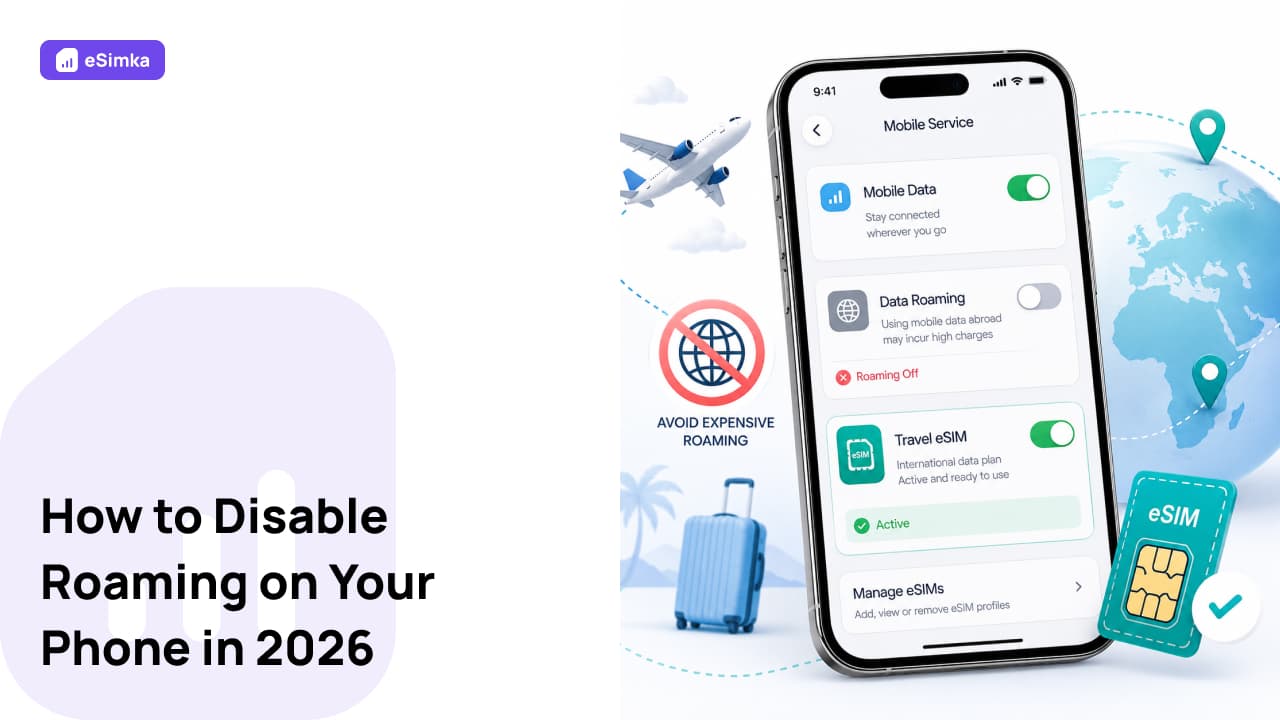 How to Disable Roaming