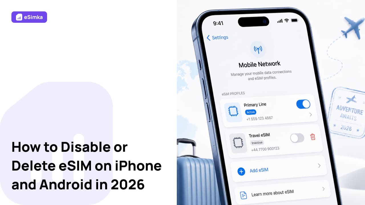 How to Disable or Delete eSIM