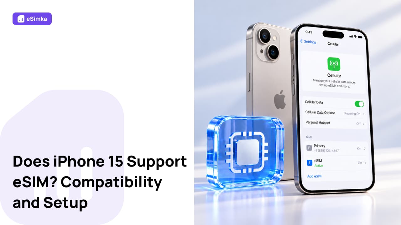eSIM on iPhone 15