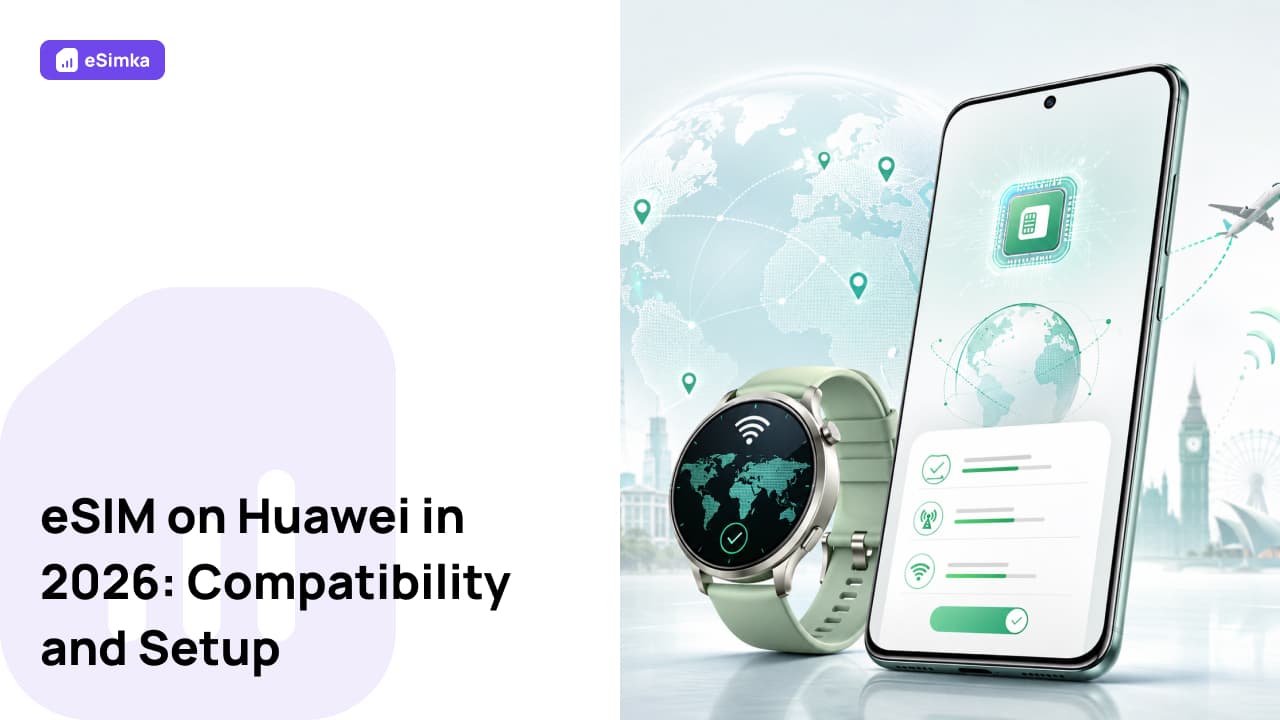 eSIM on Huawei