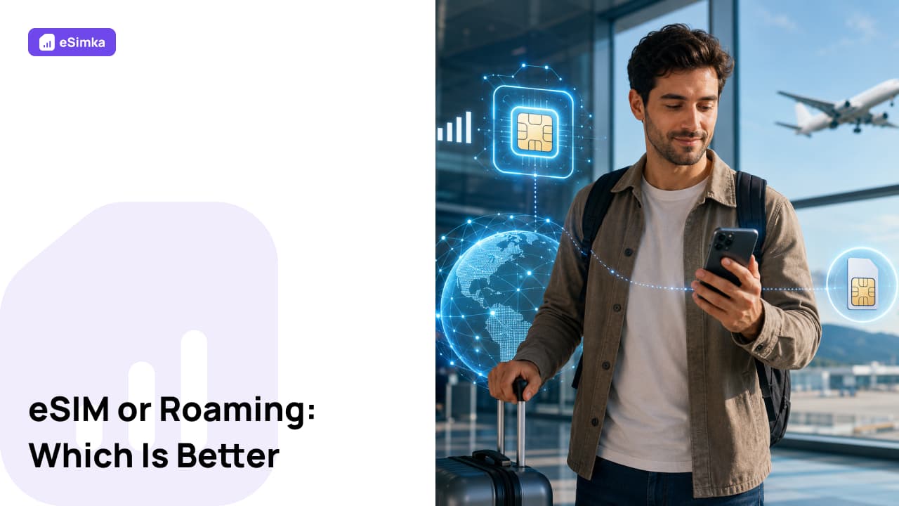 eSIM or Roaming
